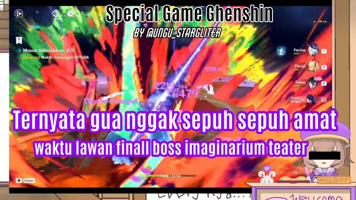 boss imaginarium teater ternyata tidak bisa di remehkan