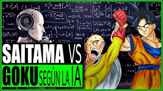 POR QUÉ LA IA DICE QUE SAITAMA NO PUEDE GANARLE A GOKÚ ?? OPM