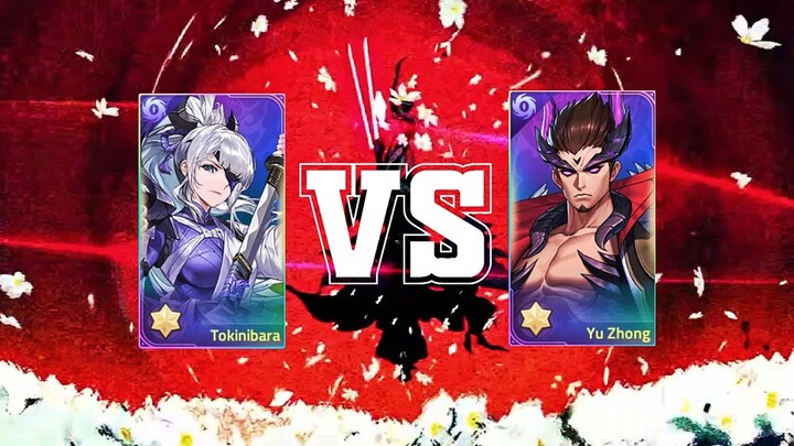Tokinibara vs Yu Zhong - Who's better? 🤔 | Mobile Legends: Adventure