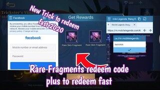 How to redeem fast redeem codes in mobile legends | Best way to redeem giftcodes