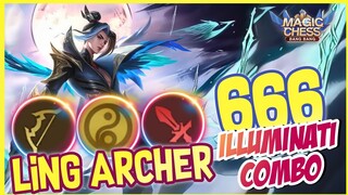 LING ARCHER ILUMINATI COMBO ! 6 ARCHER 6 CADIA 6 WM ! COMBO 666 MAGIC CHESS
