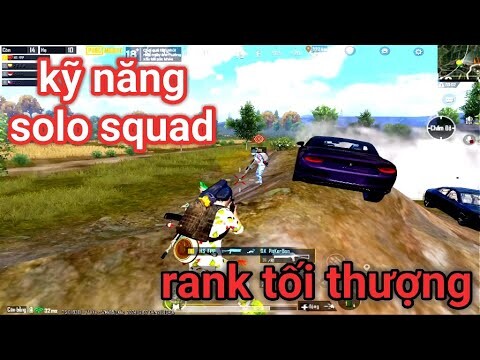 PUBG Mobile - Thử Đi Lẻ 1 Vs 4 Trong Rank Tối Thượng Cùng Những Tình Huống Nghẹt Thở!