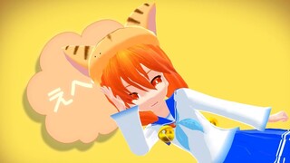 【mmd di gi charat】プチ・キャラットでなでなで