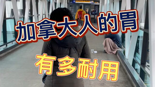 加拿大人的胃还是肉做的吗  确定不是水泥糊的