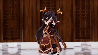 【原神MMD】 - 恋爱循环 - 岩王帝姬