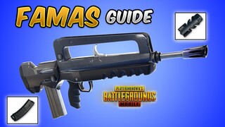 New Weapon "FAMAS" Guide/Tutorial (PUBG MOBILE) is it better then M416?? Weapon Comparison
