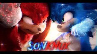 Sonic Movie 2 edit | Sonic and Knuckles edit | T-Shirt