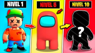 Mi SKIN CAMBIA CADA MINUTO en STUMBLE GUYS 😱 *secreta*