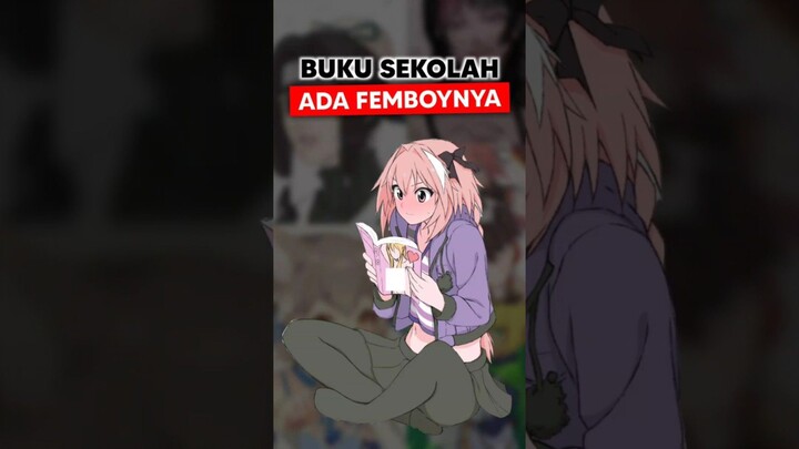 Astolfo Ada Dibuku Sekolahan