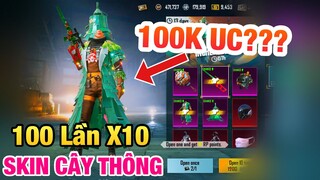 [PUBG Mobile] Siêu Trang Phục Cây Thông Cực Đắt Đỏ | Gần 100 Lần Quay Mới Ra | T98