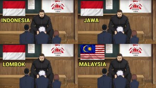 Parody 4 Bahasa || Gojo Tidak Hafal Pancasila?