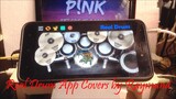 P!nk - Just Give Me a Reason(Real Drum App Covers by Raymund)