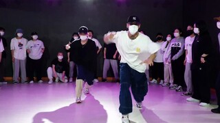 【同步率爆炸！最默契CP组合太帅了】 潇洒男孩Hyunse X Rico合作超嗨欢乐urban编舞“ Run It!”