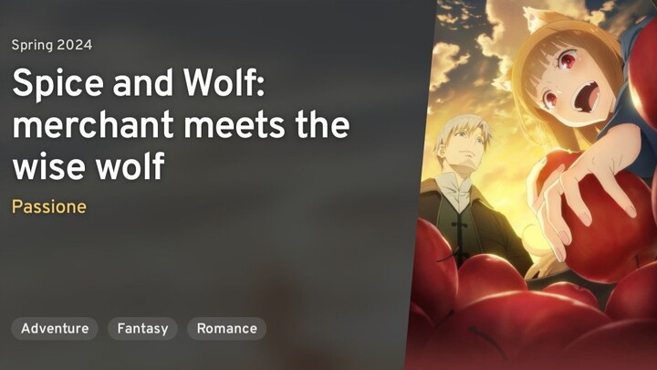 Ookami to Koushinryou: Merchant Meets the Wise Wolf Episode 2 subtitle indonesia