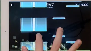 【Multi-Finger Song】One-handed multi-finger rotation of Phigros - Lv.15 Concvssion - ALL PERFECT !!!