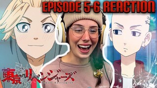 BABY DRAKEN AND MICKEY | Tokyo Revengers Episode 5-6 | REACTION
