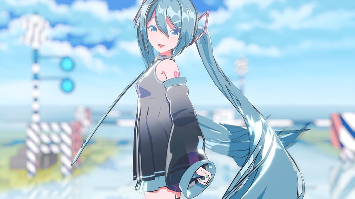 【Vocaloid MMD】Hatsune Miku สไตล์ Shoujo Riko-Sour