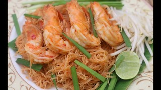 หมี่ผัดกะทิ ผัดหมี่แบบภาคใต้ เครื่องปรุงน้อย อร่อย กลมกล่อม