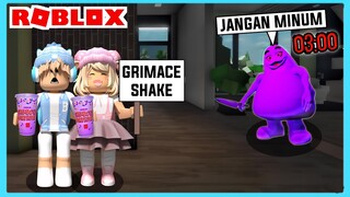 Jangan Pernah Kalian Minum Grimace Shake Jam 3 Pagi Di Roblox Brookhaven ft @Shasyaalala