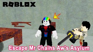 Escape Mr Chains Aw's Asylum in Roblox | TNT trốn thoát khỏi nhà thương điên ghế sợ