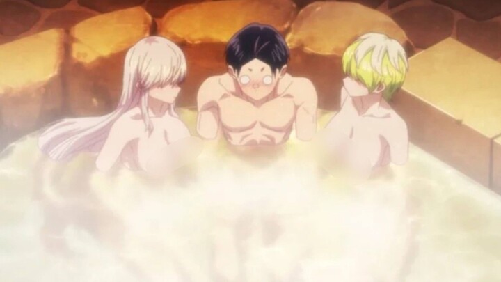 Mandi sauna ketua di temenin ama dua cabe2an 😛🔥
