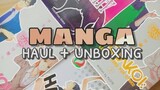 Manga Haul + Unboxing & Manga Tracker 🌼  aesthetic / ASMR (philippines)