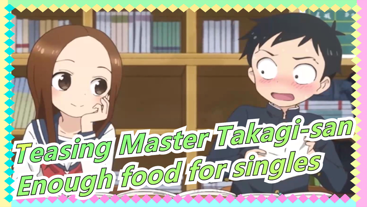 Teasing Master Takagi-san|【Sakura grass】 Dog food for single dogs is enough!