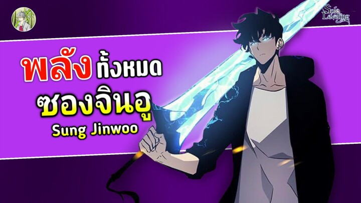 พลังทั้งหมดของ ซอง จินอู จักรพรรดิเงารุ่นที่ 2  | Solo Leveling