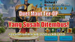 Kekuatan Duet Richard - Martel Sesungguhnya! Duet Ter-OP di KD Usia Muda Rise of Kingdoms Indonesia