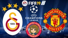 FIFA 19: UEFA Champions League | Galatasaray 🇹🇷 VS 🏴 Manchester United (Group A)
