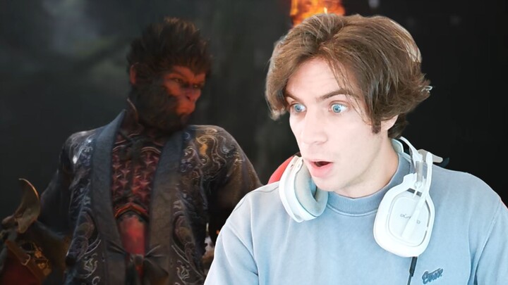 Black Myth final trailer, brothers! My LIVE REACTION! Foreigners watch Black Myth: Wukong!