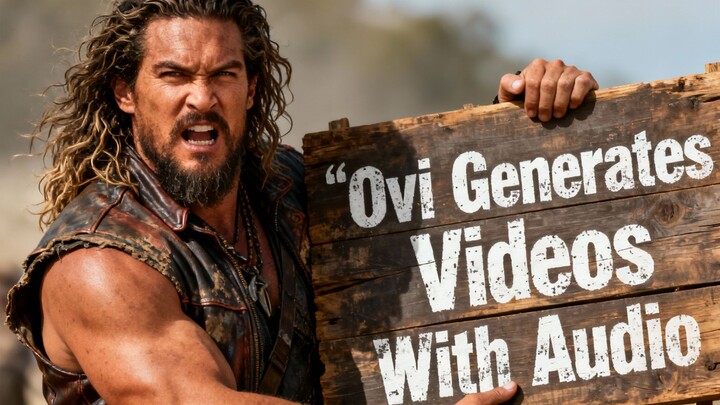 Ovi is Local Version of VEO 3 & SORA 2 - Even 6 GB GPUs Runs on Windows - Generate Videos With Sound