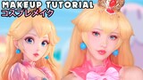 ☆ Princess Peach Cosplay Makeup Tutorial Super Mario ☆
