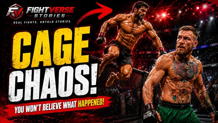 Cage Chaos! The Wild MMA Moment Nobody Saw Coming 😱