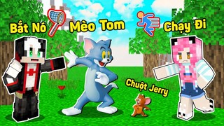 REDHOOD TROLL MỀU BẰNG TOM AND JERRY TRONG MINECRAFT*1 NGÀY MỀU NHẬN NUÔI MÈO TOM VÀ CÁI KẾT ĐẮNG