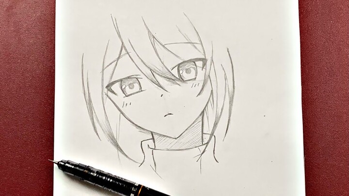 Anime Boy Coloring Page  Anime Drawing Easy Boy  600x470 PNG Download   PNGkit