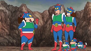 Nyonya Kitamoto, Hiroshi, Misae, Shinnosuke, Kanae, dan Shiro juga semuanya bergabung dengan tim Ult