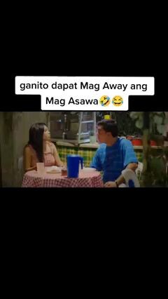 Ganito dapat mag away Ang mag Asawa 😆