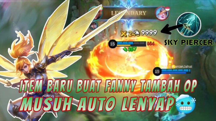 Fanny pakai item sky piercer auto no ciunter🥶🥶 | Mobile Legends Bang Bang