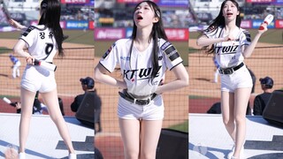 18살 신입의 풋풋함 장유진 치어리더 Jang Yujin cheerleader 240323 |4K
