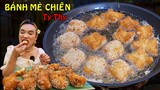 BÁNH MÈ CHIÊN thơm phức ngon xuất sắc - Ty Thy Vlog gỏi đu đủ