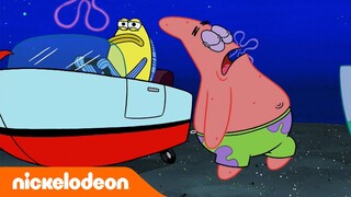 SpongeBob SquarePants | Patrick berjalan dalam tidur | Nickelodeon Bahasa