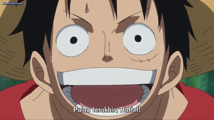 Ekspresi Monkey D Luffy di one piece chapter 770