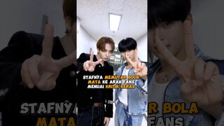 Stafnya memutar bola mata ke arah fans menuai kritik keras #zerobaseone #shorts #kpop #viral