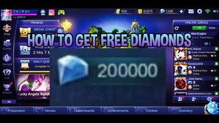 HOW TO GET FREE DIAMONDS/SKIN/SKIN GIVEAWAY 2019