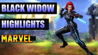 BLACK WIDOW HIGHLIGHTS (ASSASSIN) - MARVEL SUPER WAR