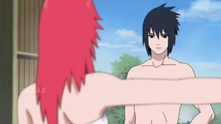 Sasuke Karin Suigetsu, mandi bareng!