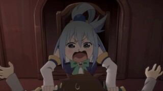 Aqua is so cute that she can be coaxed and explode at the slightest touch.