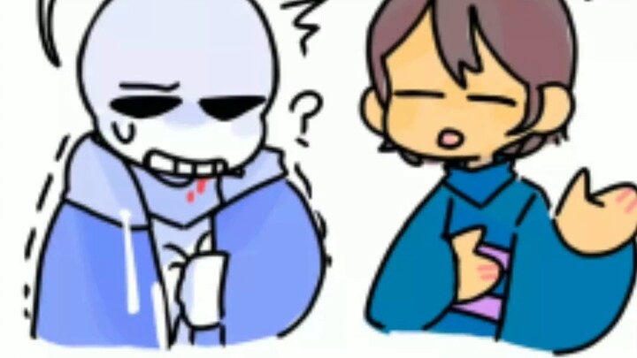 [Undertale comic/sand sculpture/pregnancy/no CP] I'm talking about the baby in your belly