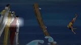 Badass moment anime one piece | Luffy melempar kayu ke 3 admiral 🥶🥶